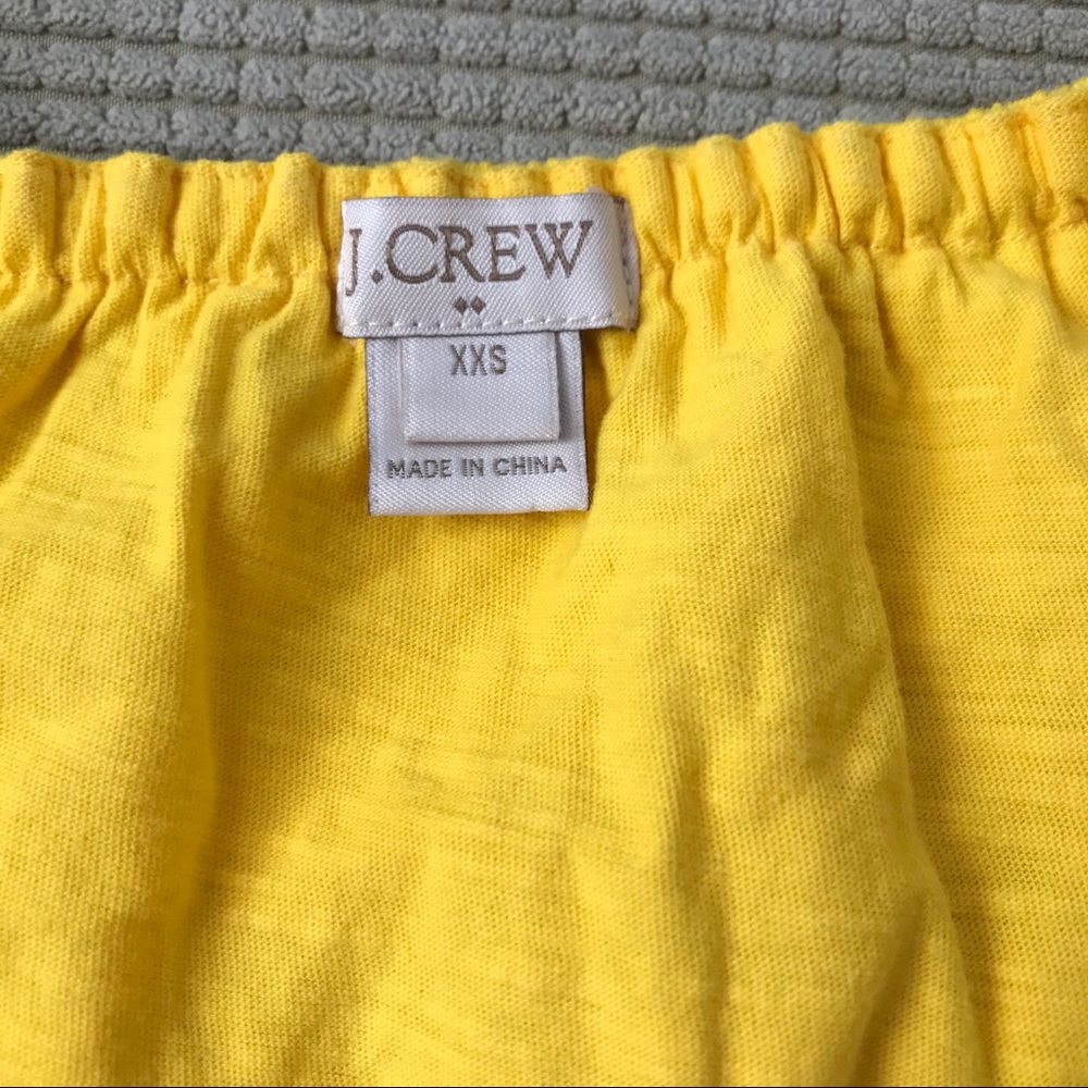 Jcrew yellow fringe tank top - Picture 5 of 6